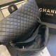 CHANEL 20 new CF travel casual fashion big bag  Material Deer grain cowhide leather and vintage silver metalColor BlackSize 46.5×17×29cmModeling No. A91169Official Price 41.500