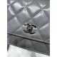 23K New Liao color rhinestone handle organza bag Double WOC rhinestone with cowhide AY Size18.5×11×6cm