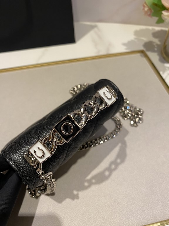 chanel 22cc springsummer collection [pleasant] enamel handle small satchelGenuine Premium dollar purchase It's so hard! Genuine now a good many to premium, can only blame the designer is too good, always design such a cu