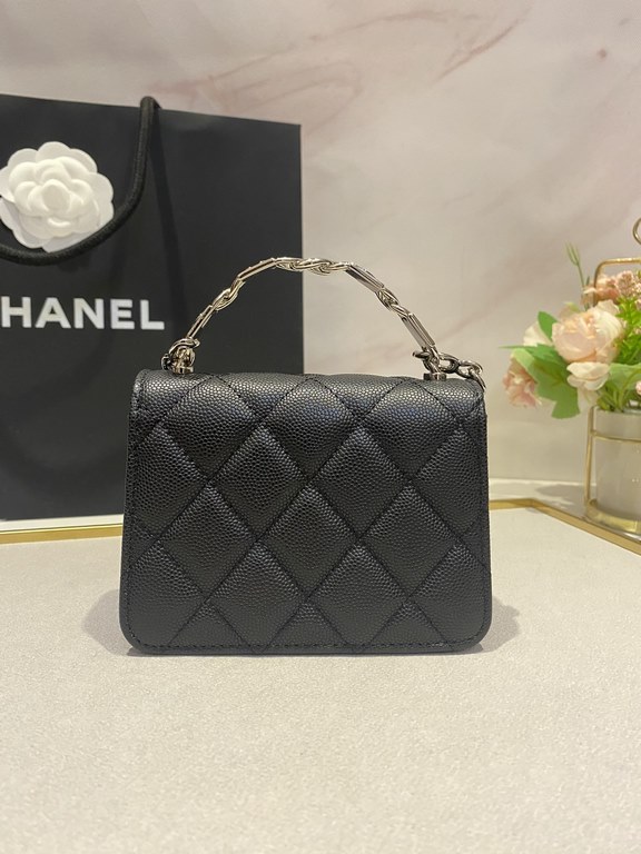 chanel 22cc springsummer collection [pleasant] enamel handle small satchelGenuine Premium dollar purchase It's so hard! Genuine now a good many to premium, can only blame the designer is too good, always design such a cu