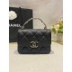 chanel 22cc springsummer collection [pleasant] enamel handle small satchelGenuine Premium dollar purchase It's so hard! Genuine now a good many to premium, can only blame the designer is too good, always design such a cu