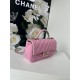 Chanel 21K latest Mini CF handle handbag AS2431 Classic diamond lattice flap bag decorated with exquisite classic chain with handheld, delicate sheepskin embellish the handbag, stand out, interpretation of timeless!   el