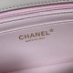 Chanel 2024 latest Mini CF handle handbag Classic diamond lattice mouth cover bag Decorated with exquisite classic chain with handheld, imported mirror material is really quite sunny [color] as if it is the American Girl