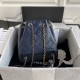 94485   CHANEL new limited edition gold and silver chain vintage backpack Exclusive explosive ChaneCC Gabrielle stray backpack Leather, hardware details, the style is completely opposite. The design of the latest small f