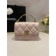 chanel 22cc springsummer collection [pleasant] enamel handle small satchelGenuine Premium dollar purchase It's so hard! Genuine now a good many to premium, can only blame the designer is too good, always design such a cu