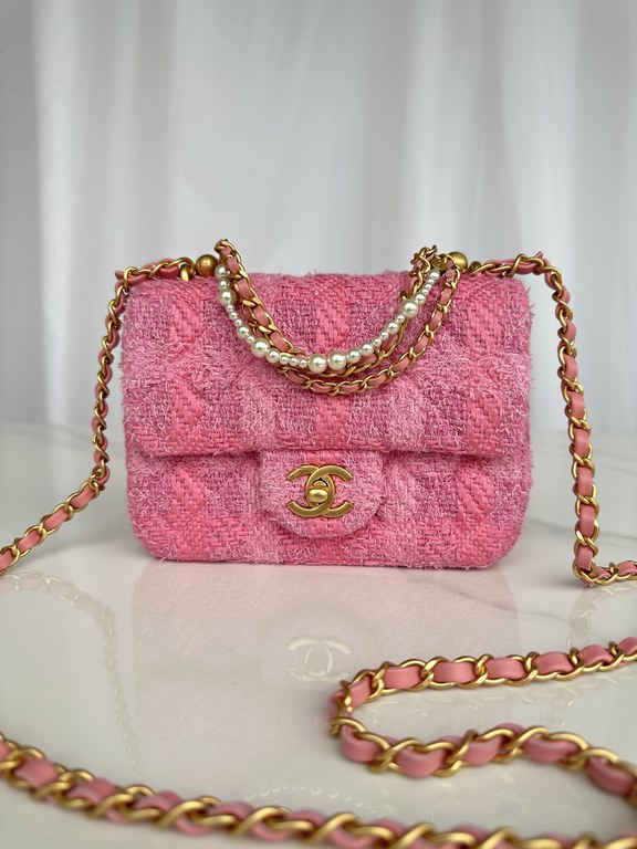 Brand Chanel Model AS4385 Introduction the original single quality, the classic, gorgeous and temperament of the forefront, is your unexpected dignity. Leather species tweed material. Hardware original hardware preparati