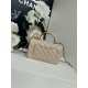 Chanel 21K latest Mini CF handle handbag AS2431 Classic diamond lattice flap bag decorated with exquisite classic chain with handheld, delicate sheepskin embellish the handbag, stand out, interpretation of timeless!   el