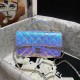 Chanel 2024 latest Mini CF handle handbag Classic diamond lattice mouth cover bag Decorated with exquisite classic chain with handheld, imported mirror material is really quite sunny [color] as if it is the American Girl