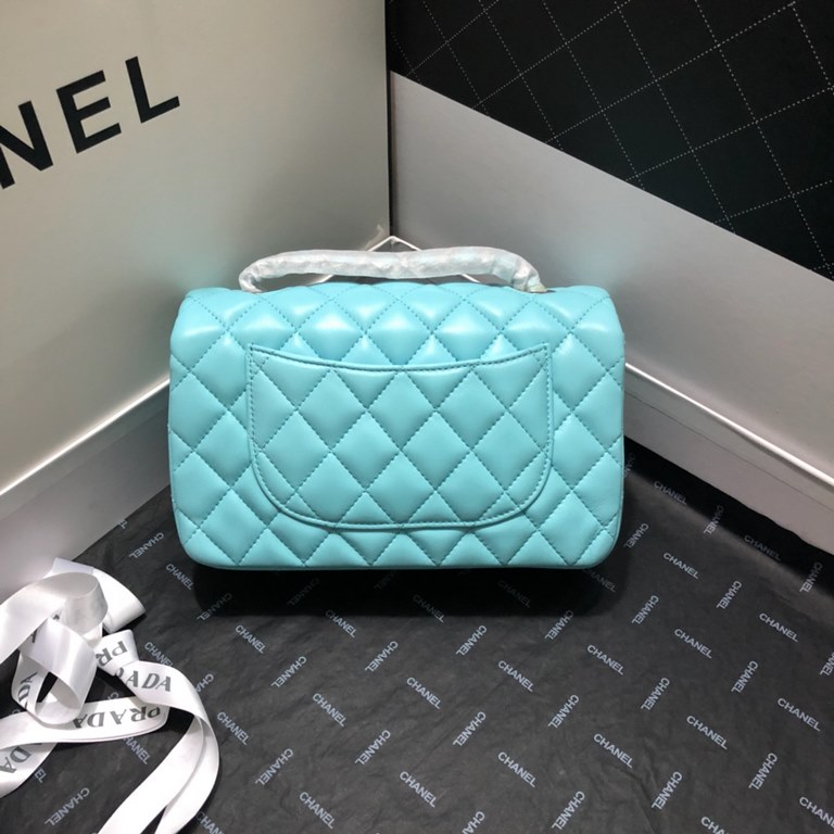 Upgraded  Chanel CF Mini 1116 small bag summer than to prepare   the most small C iconic leather through the chain as classics bags masterpiece authentic price soared conservative design with a variety of colorful decor 