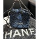 SpringSummer Hot 22 Bag Shopping BagMini No. AS3980  this season's hottest and most worthy of getting into the denim series series, it's called 22 bag, small incense wherever the number is named must be hot [strong] [str