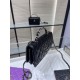 23K New Liao color rhinestone handle organza bag Double WOC rhinestone with cowhide AY Size18.5×11×6cm