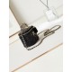 24P Limited Edition Pearl Handle Long Box Bag Cosmetic Slanting Bag with Pearl Handle Calfskin Brushed Metal Hardware, Handle Exquisite and Noble, Hand Carrying Slanting Shoulder are good looking Really too beautiful!Mod