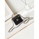 24P Limited Edition Pearl Handle Long Box Bag Cosmetic Slanting Bag with Pearl Handle Calfskin Brushed Metal Hardware, Handle Exquisite and Noble, Hand Carrying Slanting Shoulder are good looking Really too beautiful!Mod