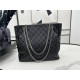 AS2698 Chanel Multi Pocket Limited Edition Shopping Bag Vintage Tire Cowhide Shopping Bag Buy one with five comes with a blind box of the biker bag High-class sense of explosion unattainable a bag Circulation is small hi