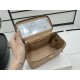 A96069 Chanel Sheepskin Handle Cosmetic Bag The handle is very distinctive Heavy-duty metal handle At first glance, I fell in love with the imported sheepskin texture is smooth and delicate First of all, it is comfortabl