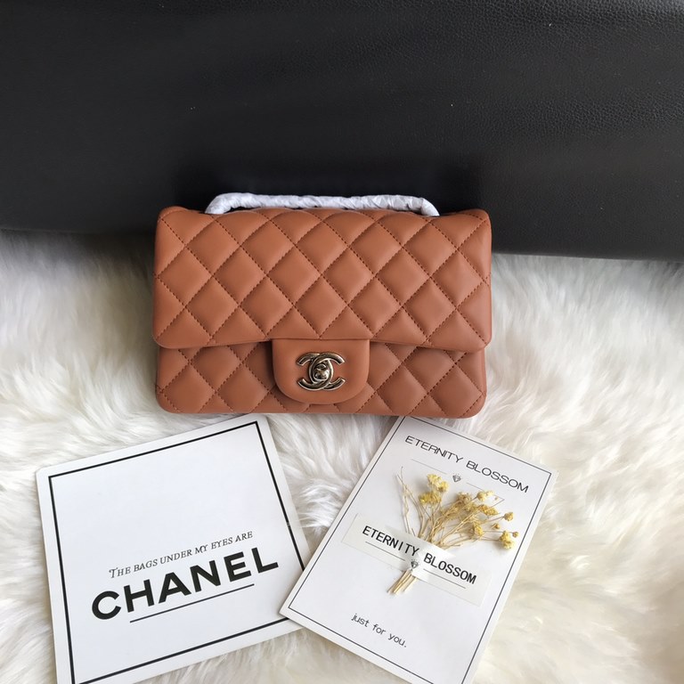 Upgraded  Chanel CF Mini 1116 small bag summer than to prepare   the most small C iconic leather through the chain as classics bags masterpiece authentic price soared conservative design with a variety of colorful decor 