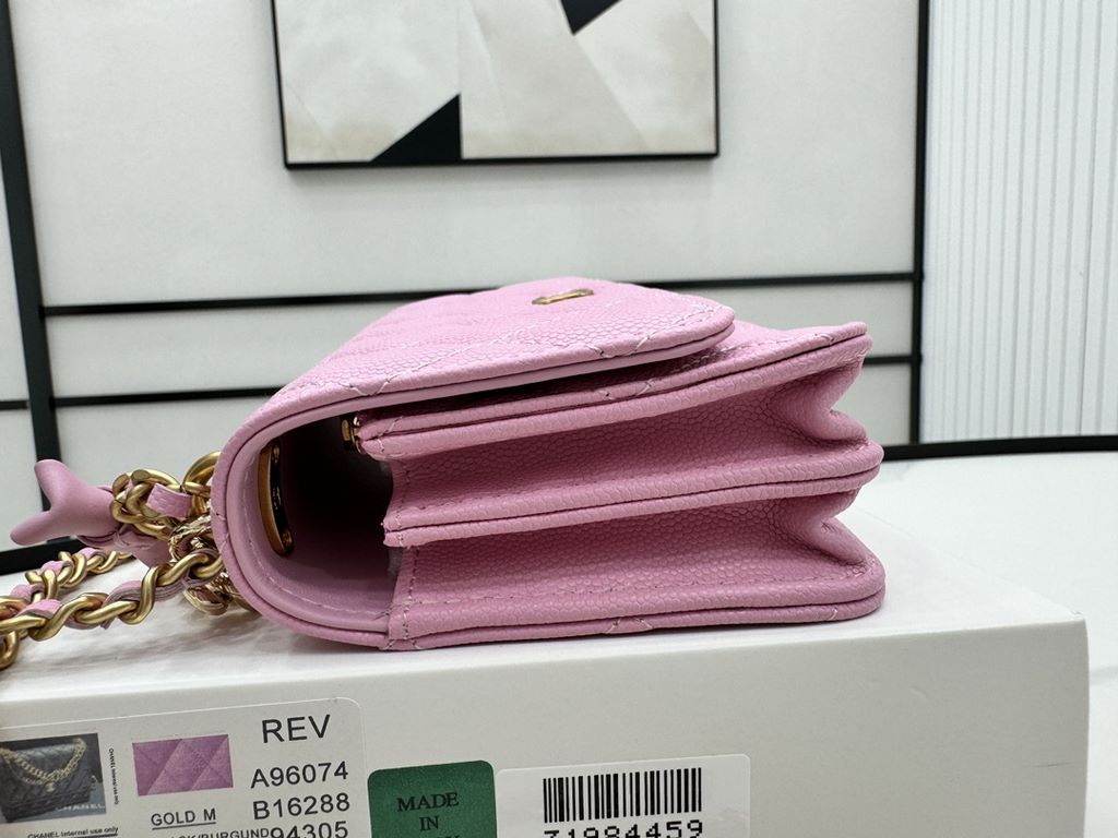 A96074 Chanel 24s organ bag new woc bow Too beautiful. Knot really teenage heart bursting tongue is a thousand gold Miss back paragraph undoubtedly, bow small incense bag bag, this can not put the phone Oh   to hand carr