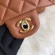 Upgraded  Chanel CF Mini 1116 small bag summer than to prepare   the most small C iconic leather through the chain as classics bags masterpiece authentic price soared conservative design with a variety of colorful decor 