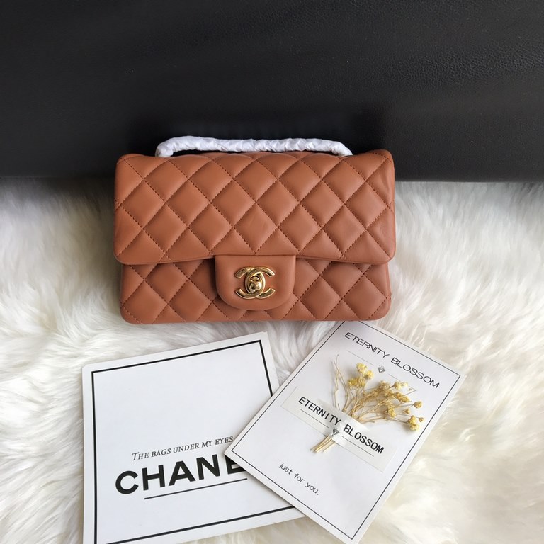 Upgraded  Chanel CF Mini 1116 small bag summer than to prepare   the most small C iconic leather through the chain as classics bags masterpiece authentic price soared conservative design with a variety of colorful decor 