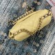 Chane-l small incense 2019 new Model AS1160 2019 fall and winter large diamond lattice tofu bag imported sheepskin single mouth bag Ancient silver white lat gold 3 kinds of metal mixed shoulder straps Coarse chain highli