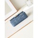 23B Cowboy CF23B Cowboy beaded sequins cf bag gray denim bag body ten sequins logo too good-looking itLike a walking starry sky beautiful and fashionable Zun's good love ah ...... only gray denim denim, more than a littl