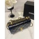 Image 19cm chanel new   early fall high fashion collection gold beaded flap bagThis bag is similar to the classic leboy, and is the next step up from the metal ball CF, which is an adjustable chain bag with a variety of 