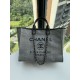 CHANEL 66941 #Large Beach Cowboy Canvas Bag  chanel deauville  SpringSummer Dubai Resort Collection Classic Shopping Bag with Handle Large Mommy Bag Summer Fashion Partner Casual Versatile [Delightful] More and more natu