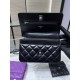 Ohanel 23K new Liao color rhinestone handle WOC This season's dark horse Rhinestone with cowhide AY Size19cm