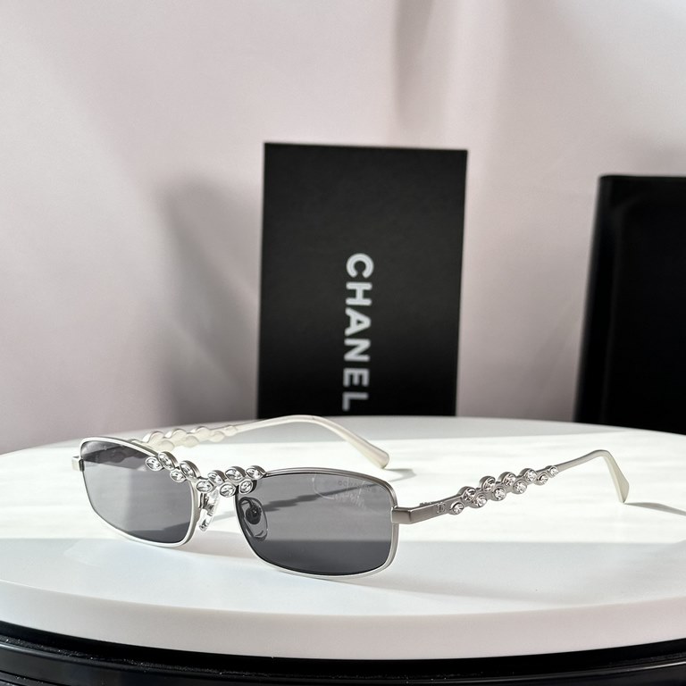 Original single Chanel Chanel 24 wheat metal flight sunglasses CH9567 official synchronization Arrived!