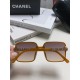 Chanel Chanel 2024 latest models burst models women's sunglasses UV sunglasses sunglasses senior sense of large face round face retro glasses vegan gods square frame fashion