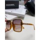 Chanel Chanel 2024 latest models burst models women's sunglasses UV sunglasses sunglasses senior sense of large face round face retro glasses vegan gods square frame fashion