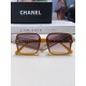 Chanel Chanel 2024 latest models burst models women's sunglasses UV sunglasses sunglasses senior sense of large face round face retro glasses vegan gods square frame fashion