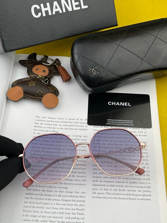 [Polarized series sunglasses]   original shipment of Chanel net red super explosive models   classic luxury global wind [strong] [cool] [pro] fashion round frame sunglasses [pleased] temperament extraordinary   classic l