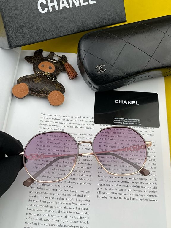 [Polarized series sunglasses]   original shipment of Chanel net red super explosive models   classic luxury global wind [strong] [cool] [pro] fashion round frame sunglasses [pleased] temperament extraordinary   classic l