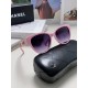 Chanel Chanel new models cat eye retro sunglasses female summer sunscreen pearl camellia love large frame sunglasses UV glare advanced sense of Ms. burst models