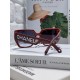 Chanel Chanel 2024 new English letters square box sunglasses female Korean version of the trend of hundred with sunglasses net red street shooting simple glasses