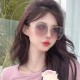 CHANEL] Chanel new nylon polarized too glasses, rimless diamond cut edge more texture, the atmosphere of the woman model, big face small face are good-looking ! Model CH2201