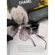 CHANEL] Chanel new nylon polarized too glasses, rimless diamond cut edge more texture, the atmosphere of the woman model, big face small face are good-looking ! Model CH2201