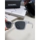 Chanel Chanel New Square Color Blocking ~ Fragrance Grandma Letter Classic  Classic Reincarnation CH5417 Women's Sunglasses