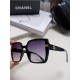 Chanel Chanel 2024 new sunglasses female models Korean version of the tide of advanced sense ins show face small polarized sunscreen box chain sunglasses driving glasses