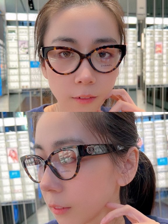 High version Non-market general merchandise   Blu-ray plated lenses  Chane Chanel 22SS CH3436