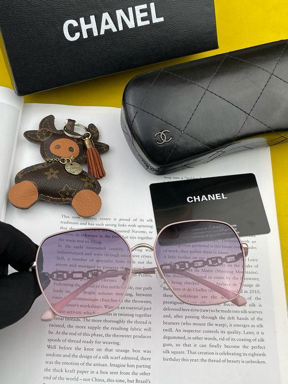 [Polarized series sunglasses]   original shipment of Chanel net red super explosive models   classic luxury global wind [strong] [cool] [pro] fashion round frame sunglasses [Delight] temperament extraordinary   classic l