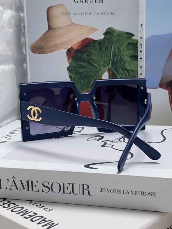 Chanel Chanel 2024 new small perfume style sunglasses female UV protection driving special polarized glasses big brand sunglasses senior sense of