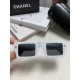 Chanel Chanel 2024 new sunglasses sunglasses female male summer sunscreen tide anti-ultraviolet glasses glasses net red driving large face square frame glasses