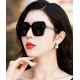 [CHANEL] CHANEL 2024 new camellia trend explosion models fashion round frame HD polarized sunglasses wear comfortable Net red tide models sunglasses    Model CH6200