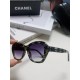 Chanel Chanel 2024 Xiao Xiang sunglasses chain legs butterfly large face thin simple personality sunglasses square small red book premium