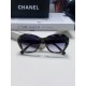 Chanel Chanel 2024 Xiao Xiang sunglasses chain legs butterfly large face thin simple personality sunglasses square small red book premium