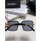 Chanel Chanel 2024 latest models burst models women's sunglasses UV sunglasses sunglasses senior sense of large face round face retro glasses vegan gods square frame fashion