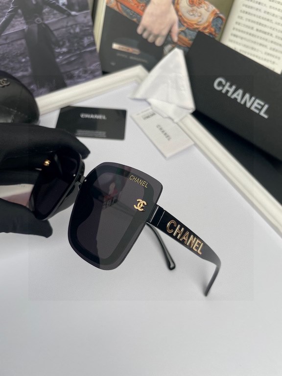 . Explosive back in stock   CHANEL Chanel original single quality women's sunglasses   TR Material  . Official website synchronization on sale, fashion atmosphere, travel essential models, buy is to earn   (No. 6005)