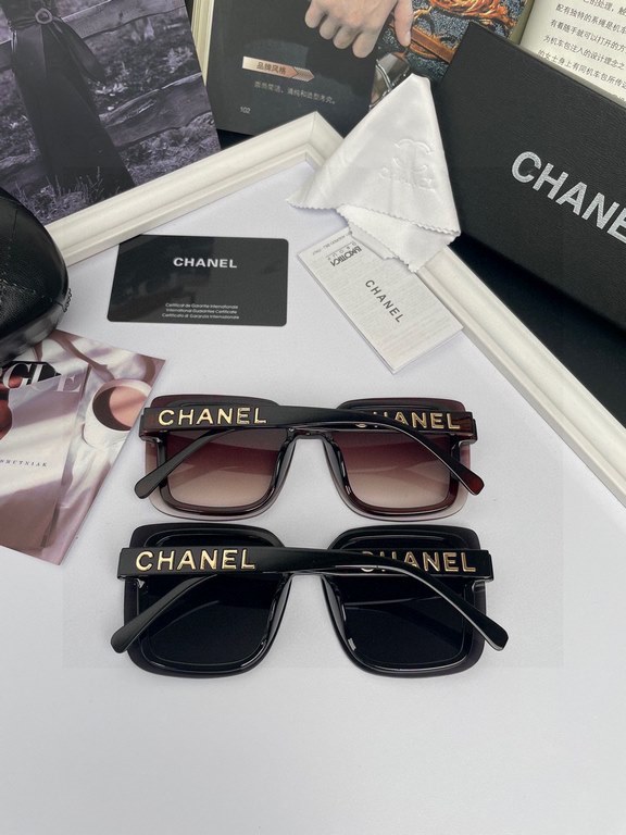 . Explosive back in stock   CHANEL Chanel original single quality women's sunglasses   TR Material  . Official website synchronization on sale, fashion atmosphere, travel essential models, buy is to earn   (No. 6005)